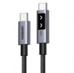UGREEN Cablu Date si Incarcare USB-C - USB-C L509, 100W, 0.5m, Gri (45612) - vexio