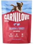 CARNILOVE Active Dog Salmon & Turkey Puppies 1, 5 kg lazac és pulyka, fiatal kölyökkutyák számára