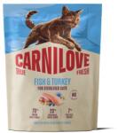 CARNILOVE True Fresh Cat Fish and Turkey Sterilised 400 g hal és pulyka, ivartalanított macskák számára