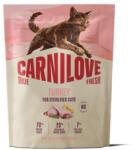 CARNILOVE True Fresh Cat Turkey Sterilised 400 g pulyka, ivartalanított macskák számára