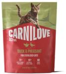 CARNILOVE Active Cat Duck and Pheasant Sterilised 400 g kacsacomb és fácán, ivartalanított macskák számára
