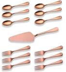 Berglander Tacamuri pentru Prajituri Berglander, 18/0 Inox, Auriu Roz, 13 Bucati (CTWSRCSS13) Tacam