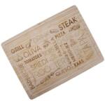 Grunberg Planseta de Tocat din Bambus, 40 x 30 x 2 cm, Grunberg (GR6251) Tocator