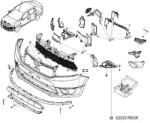 Original Renault Carenaj, pasaj roata ORIGINAL RENAULT 620257603R (620257603R)