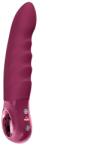 FUN FACTORY Vibrator Stronic Deep Fun Factory, 4 Moduri de Impingere, 4 Nivele de Intensitate, Silicon, USB, Rosu, 20.8 cm Vibrator