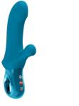 FUN FACTORY Vibrator Bi Stronic Curve Fun Factory, 8 Moduri Impingere, 6 Moduri Vibratii, Silicon, USB, Albastru, 23.8 cm Vibrator