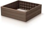 Prosperplast BASE WOODY magaságyas 75, 6 cm barna (611303)