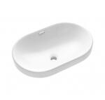 INVENA NIKE mosdókagyló, ovális, süllyesztett, 60 cm, fehér - CE-28-060-W (CE-29-001-W-1)