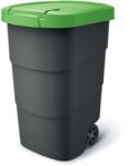 Prosperplast Wheeler 90 l szemetes kuka antracit zöld fedéllel (611392)