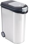 Keter állateledel tároló, 20kg / 54 l fémes fehér (610401)