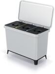 Prosperplast SYSTEMA szemetes kuka 3x10l hamuszínű (611103)
