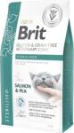 Brit GF Veterinary Diets CAT Sterilised lazac & borsó 5kg