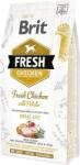 Brit Fresh Adult Great Life - Friss csirkehús burgonyával (2 x 12 kg) 24kg