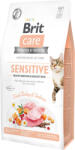 Brit Care Cat Sensitive Healthy Digestion & Delicate Taste Fresh Turkey & Salmon 400gr
