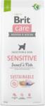 Brit Care Dog Sustainable Sensitive fehér hal és rovarfehérje (2 x 12 kg) 24kg