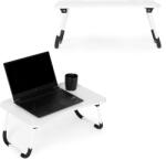 Homelux Összecsukható laptoptartó, 60x40 cm, fehér (PJJLT0001-5)
