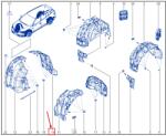 Original Renault Carenaj roata fata dreapta spre spate ORIGINAL RENAULT 638425029R (638425029R)