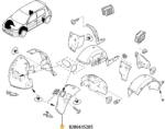 Original Renault Carenaj, pasaj roata ORIGINAL RENAULT 82 00 415 285 (82 00 415 285)