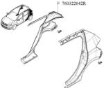 Original Renault Aripa ORIGINAL RENAULT 760322642R (760322642R)