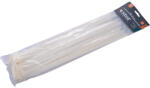 Extol kábelkötegelő 7, 6×380mm 50db, fehér nylon; UV-, sav- és lúgálló (8856120) - ezermesterszerszam