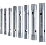 Extol csőkulcs klt. , 10db (8 csőkulcs+2 hajtóvas), CrV. , 6-22mm (6×7; 8×9; 10×11; 12×13; 14×15; 16×17; 18×19; 20×22) (8816370) - ezermesterszerszam