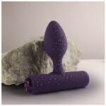 Rocks-Off Plug anal vibrator Rocks-Off Nova Solaris mov, 16 funcții, silicon, USB, waterproof (ROCKS00482)