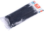 Extol kábelkötegelő 7, 2×300 mm 100db, többször használható (oldható) fekete nylon; UV-, sav- és lúgálló (8856258)