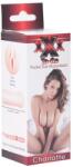 XXX To-Go Masturbator XXX To-Go Charlotte bej, vagin realist, canal texturat, TPR moale, 11 cm (NMC0002438)