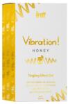 Intt Cosmetics Gel stimulant Intt Vibration Honey, efect de vibrație, furnicături și încălzire, aromă de miere, 15 ml (INTT000045)