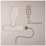Rocks-Off Plug anal vibrator Rocks-Off Nova Orbital, 16 funcții, silicon, USB, waterproof, 10 cm (ROCKS00478)