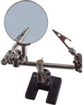 Extol Craft nagyító csipesszel (2db csipesz), talppal, nagyító átmérője 60mm, 8× nagyítás (9140)