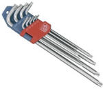 Extol torx kulcs készlet 9db, extra hosszú; T10-T50 (8819412)