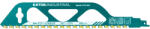 Extol Industrial szablyafűrészlap 1db, Bosch befogás, HM/TCT fogak, 305 mm, 2TPI, gázbetonhoz, egyenes, durva vágás (8706300)