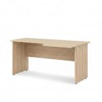 LENZA Impress ergonomikus asztal 160 x 90 cm, jobb, világos akác