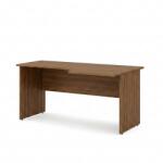 LENZA Impress ergonomikus asztal 160 x 90 cm, jobb, dijon dió