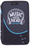 Herlitz Penar neechipat Music, 3 fermoare (400211296) Penar