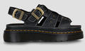 Dr. Martens Éktalpú szandálok Wrenlie Sandal Black Grizzly Fekete 39