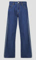 Adidas Egyenes szárú farmerek FIREBIRD PANTS Kék US 30