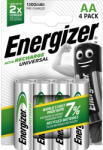 Energizer Universal 1350mAh HR6/4BP NiMh ceruza akkumulátor AA tölthető elem (Energizer-Universal-HR6-4-1350)