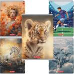 Herlitz Caiet A5, 48 file, Herlitz motiv Megamix 2, hartie 70 g/mp, FSC (400211730)