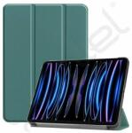 Silverline Tok álló, bőr hatású (aktív FLIP, oldalra nyíló, TRIFOLD, asztali tartó) SÖTÉTZÖLD - extratelgsm - 7 999 Ft