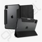 Spigen ULTRA HYBRID PRO tok álló, bőr hatású (FLIP, oldalra nyíló, TRIFOLD, asztali tartó, ceruza tartó) FEKETE - extratelgsm - 14 999 Ft