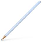 Faber-Castell Ceruza Faber-Castell Sparkle, B, gyöngyházfényű égkék ergonomikus háromszögletű grafitceruza (118244)