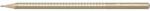 Faber-Castell Ceruza Faber-Castell Sparkle, B, gyöngyházfényű arany ergonomikus háromszögletű grafitceruza (118214)
