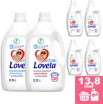 Lovela színes ruhákhoz 2, 9L + Lovela Baby fehér ruhákhoz 2, 9L + Lovela Baby öblítő 4x2, 0L