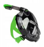 Seac Teljes arc maszk sznorkelezéshez Seac Libera black/green lime L-XL (170-5NL/SBL)