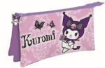  Hello Kitty Kuromi Purple 3 rekeszes tolltartó 22 cm MSL706711 (MSL706711)