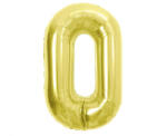 GoDan Arany 0-ás Light Gold szám fólia lufi 85 cm MLG425731 (MLG425731)