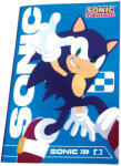GIM Sonic a sündisznó Speedy B/5 vonalas füzet 40 lapos GIM33489400A (GIM33489400A)