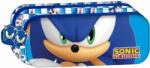  Sonic a sündisznó Modern 2 rekeszes tolltartó 23 cm MSL164550 (MSL164550)